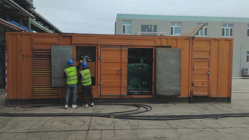 临猗如何检查柴油发电机组的机油油位？